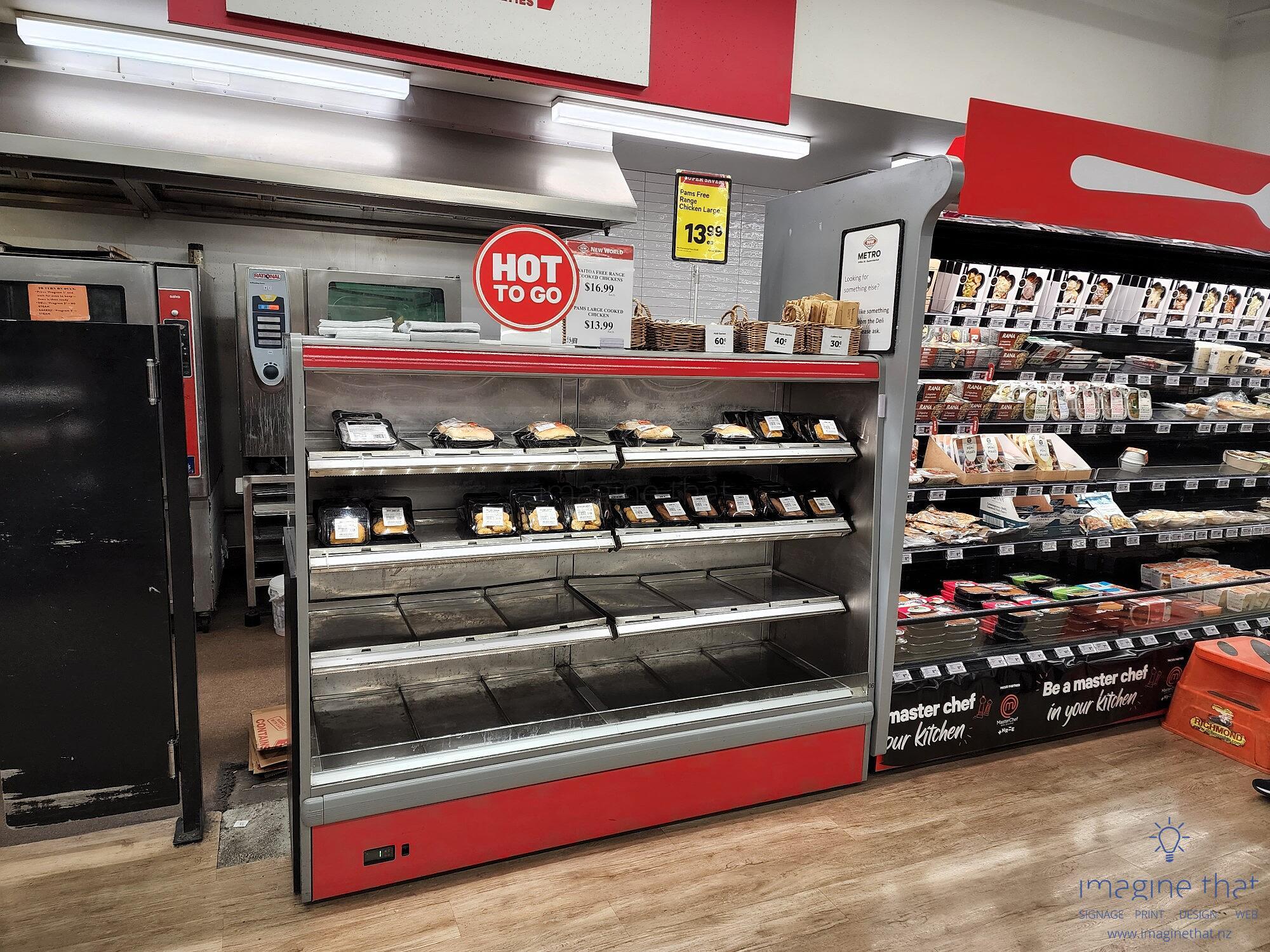 Meat Spot Signage | New World | New Zealand